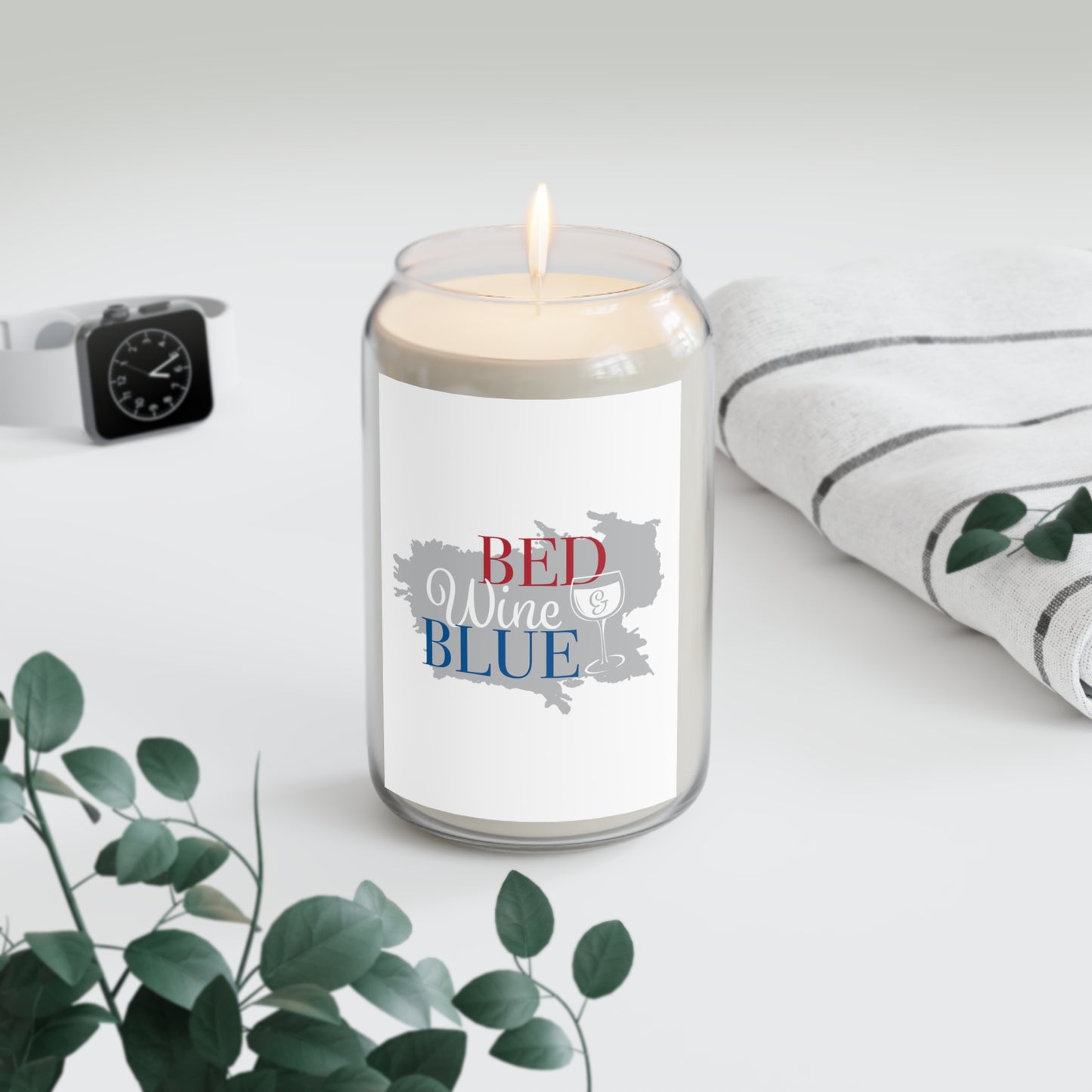 Red Wine and Blue Scented Candle, 13.75oz