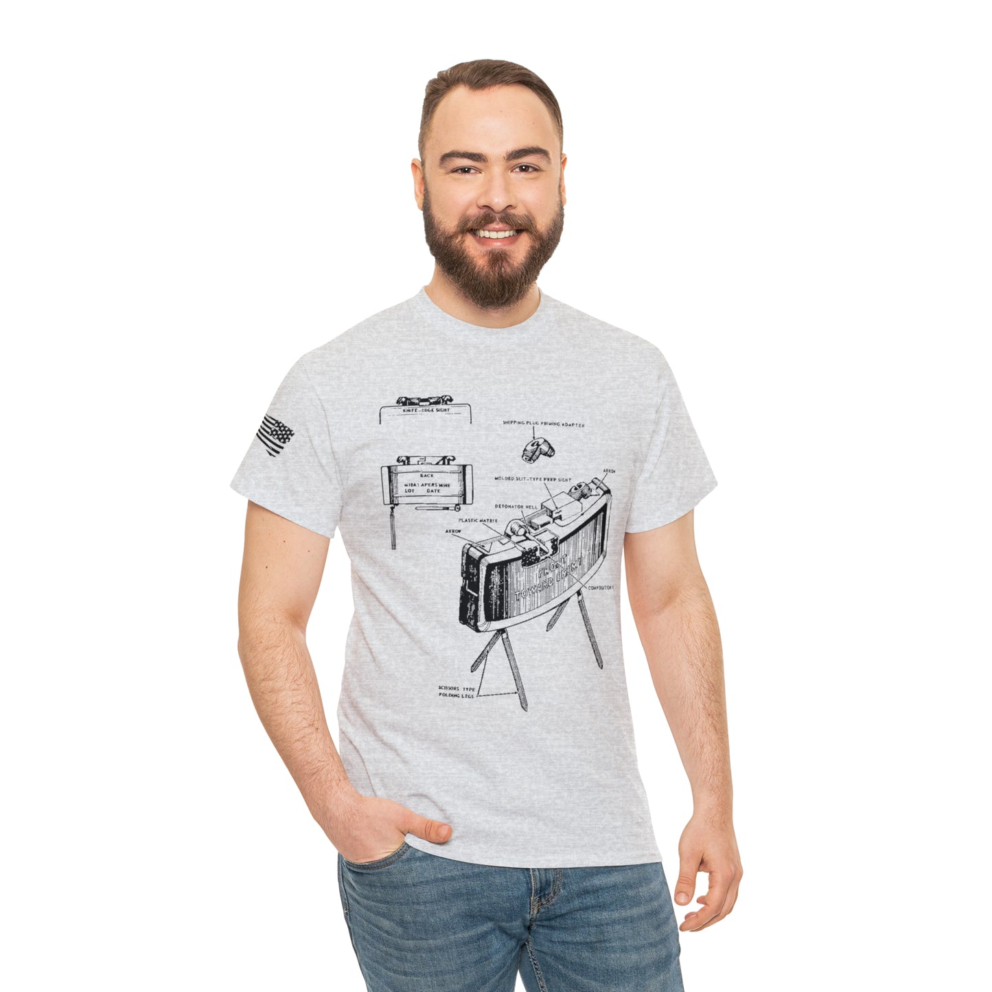 Boom & Honor: M18 Claymore Landmine Vintage Tee