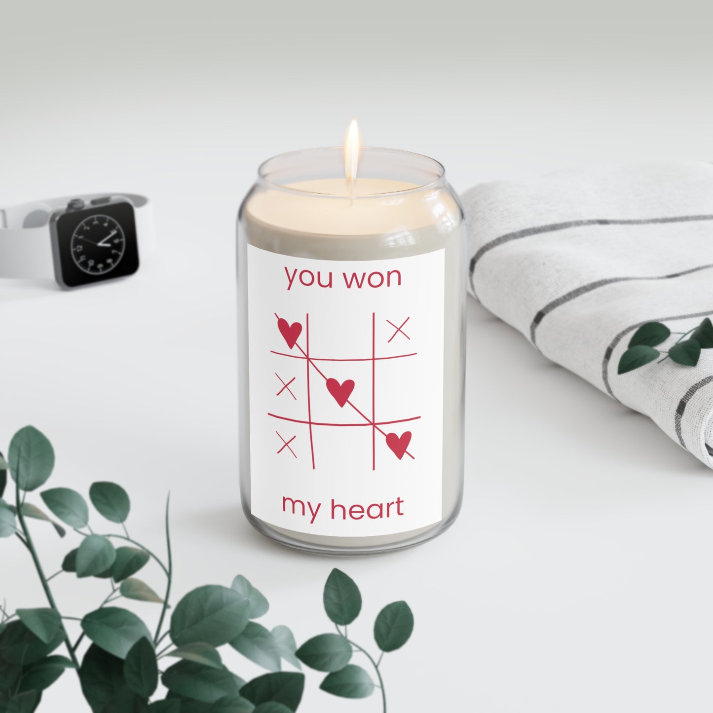 You Won my heart Scented Candle, 13.75oz