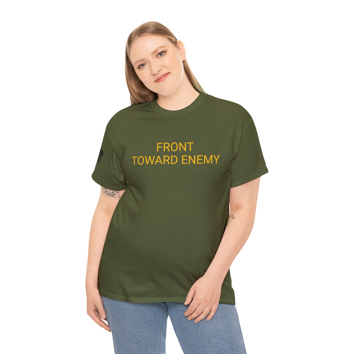 Boom & Honor: M18 Claymore Landmine Vintage Front Toward Enemy Tee