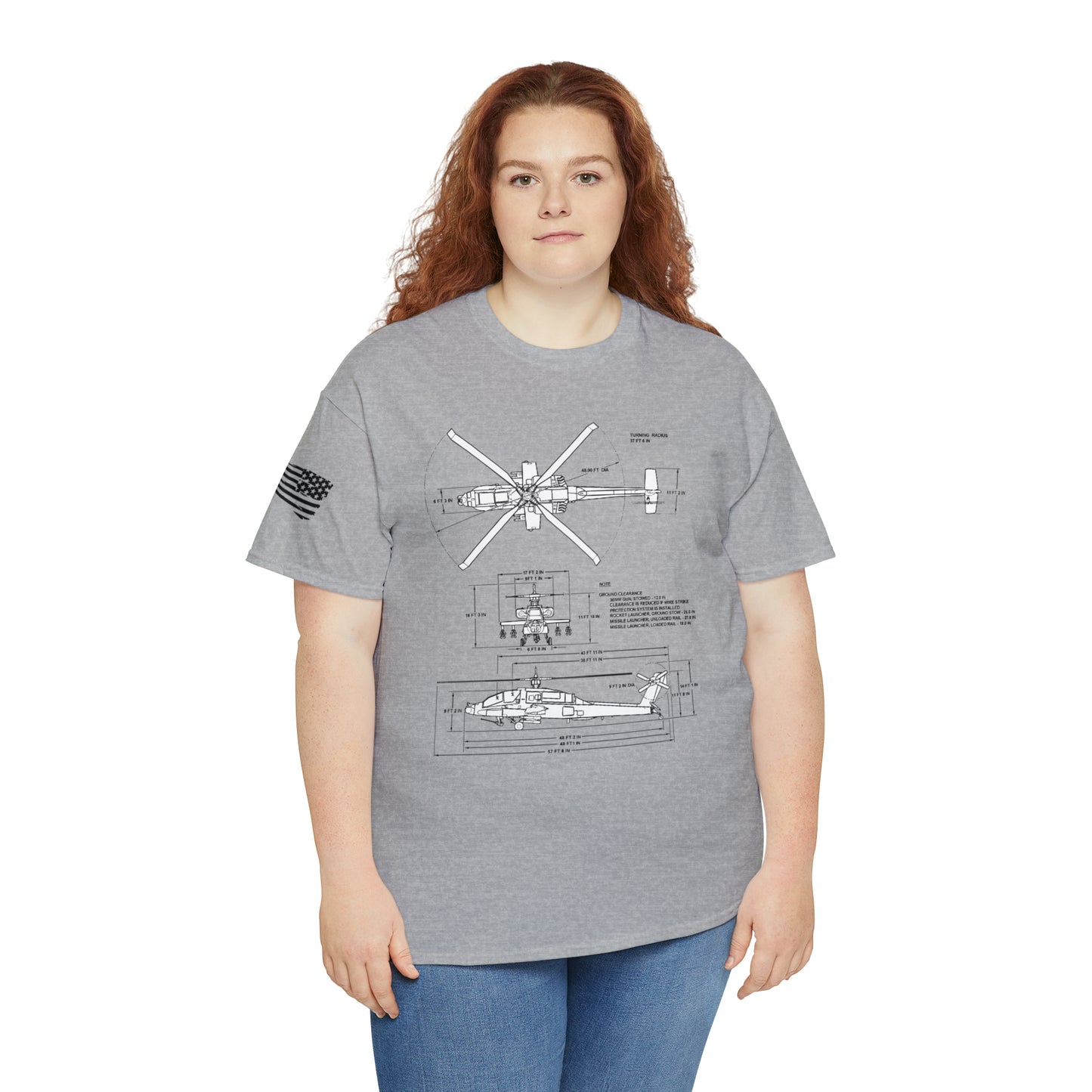 Sky Warrior: AH-64 Apache Tribute Tee