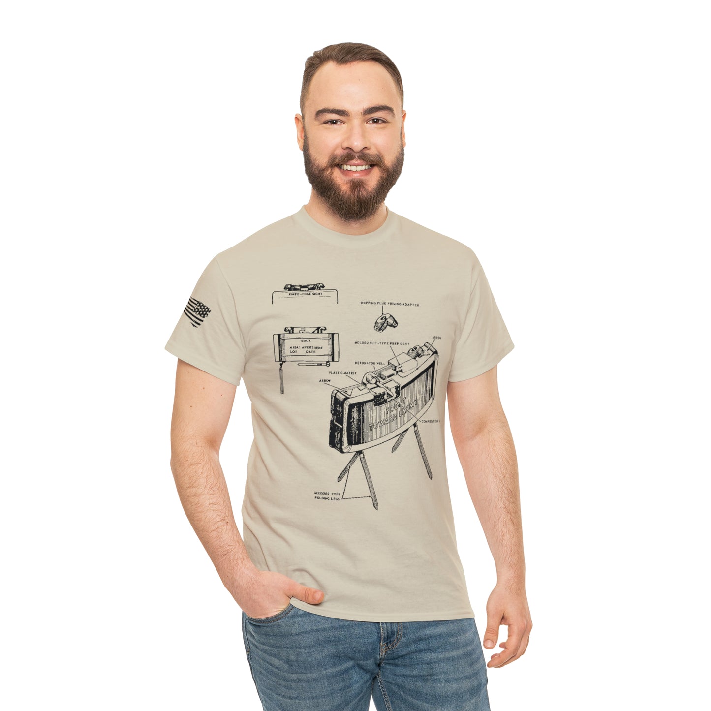 Boom & Honor: M18 Claymore Landmine Vintage Tee