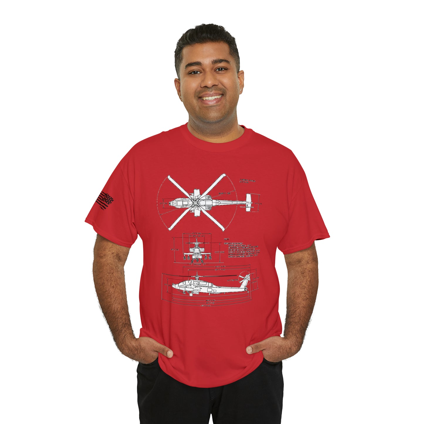 Sky Warrior: AH-64 Apache Tribute Tee