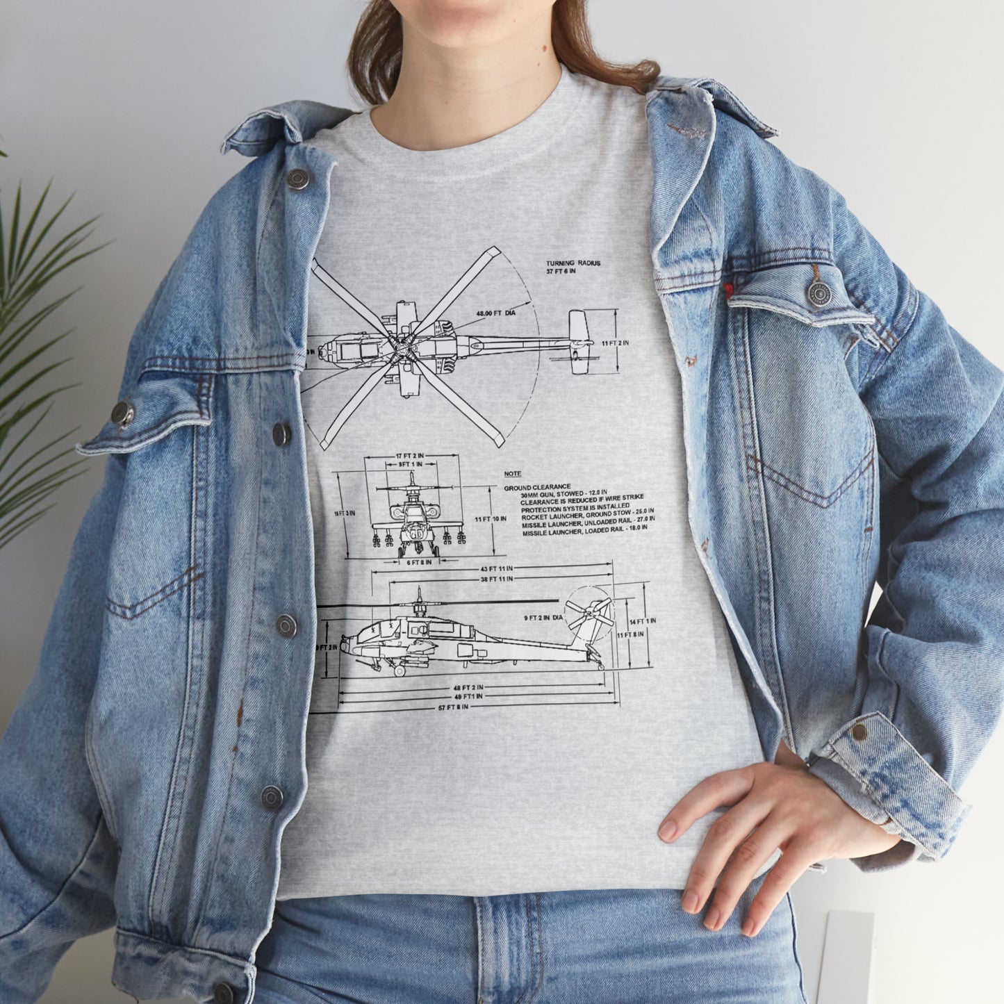 Sky Warrior: AH-64 Apache Tribute Tee