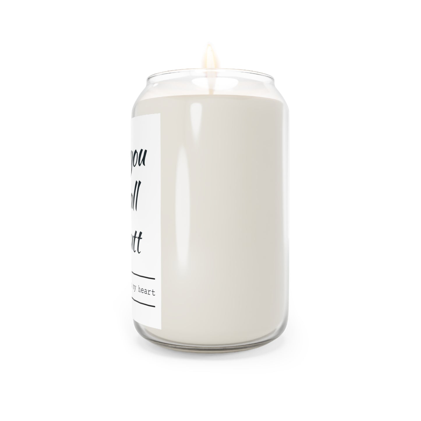 I love you with all my butt Scented Candle, 13.75oz