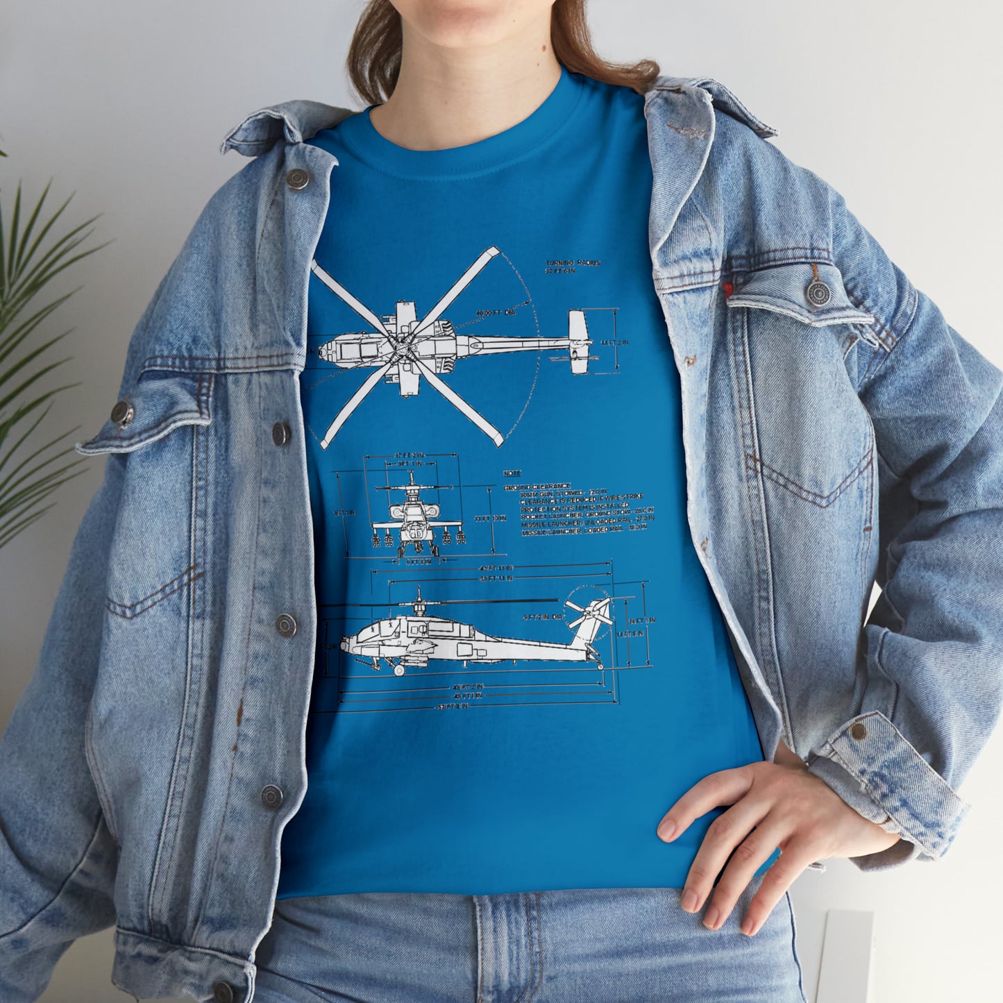 Sky Warrior: AH-64 Apache Tribute Tee