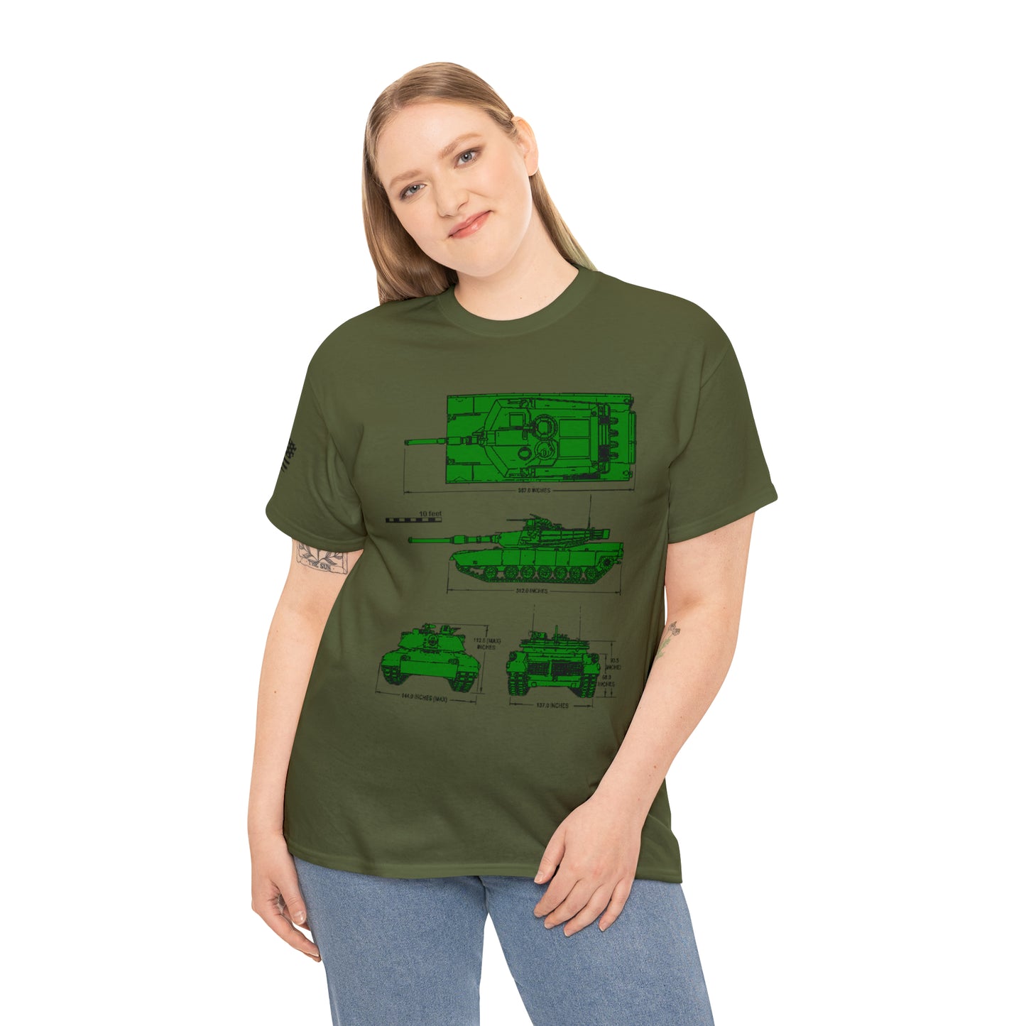 Armor Unyielding: M1A1 Abrams Legacy Tee