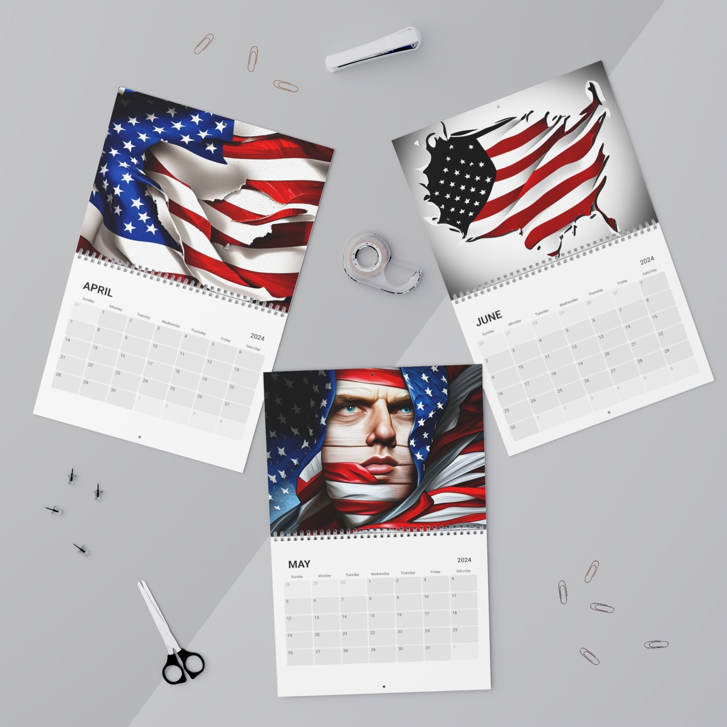 Patriotic Calendar (2024)