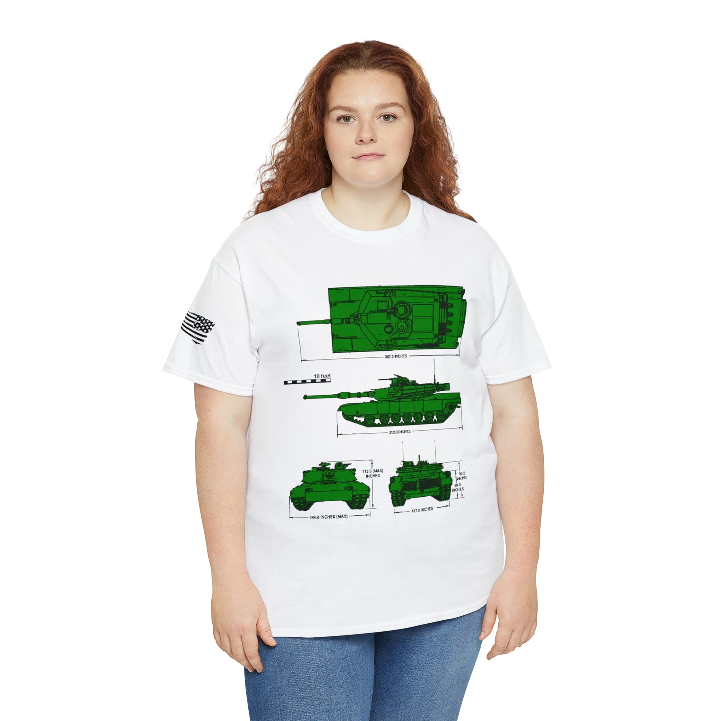 Armor Unyielding: M1A1 Abrams Legacy Tee