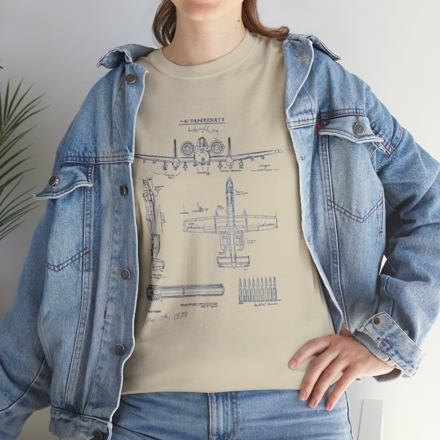 Flying Fortress: A-10 Warthog Heritage Tee