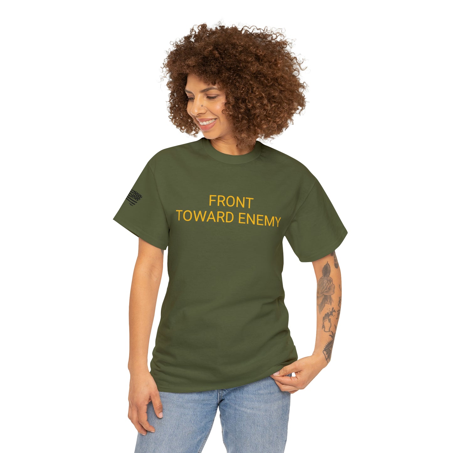 Boom & Honor: M18 Claymore Landmine Vintage Front Toward Enemy Tee