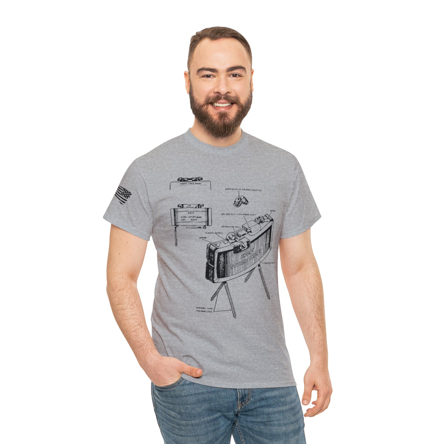 Boom & Honor: M18 Claymore Landmine Vintage Tee