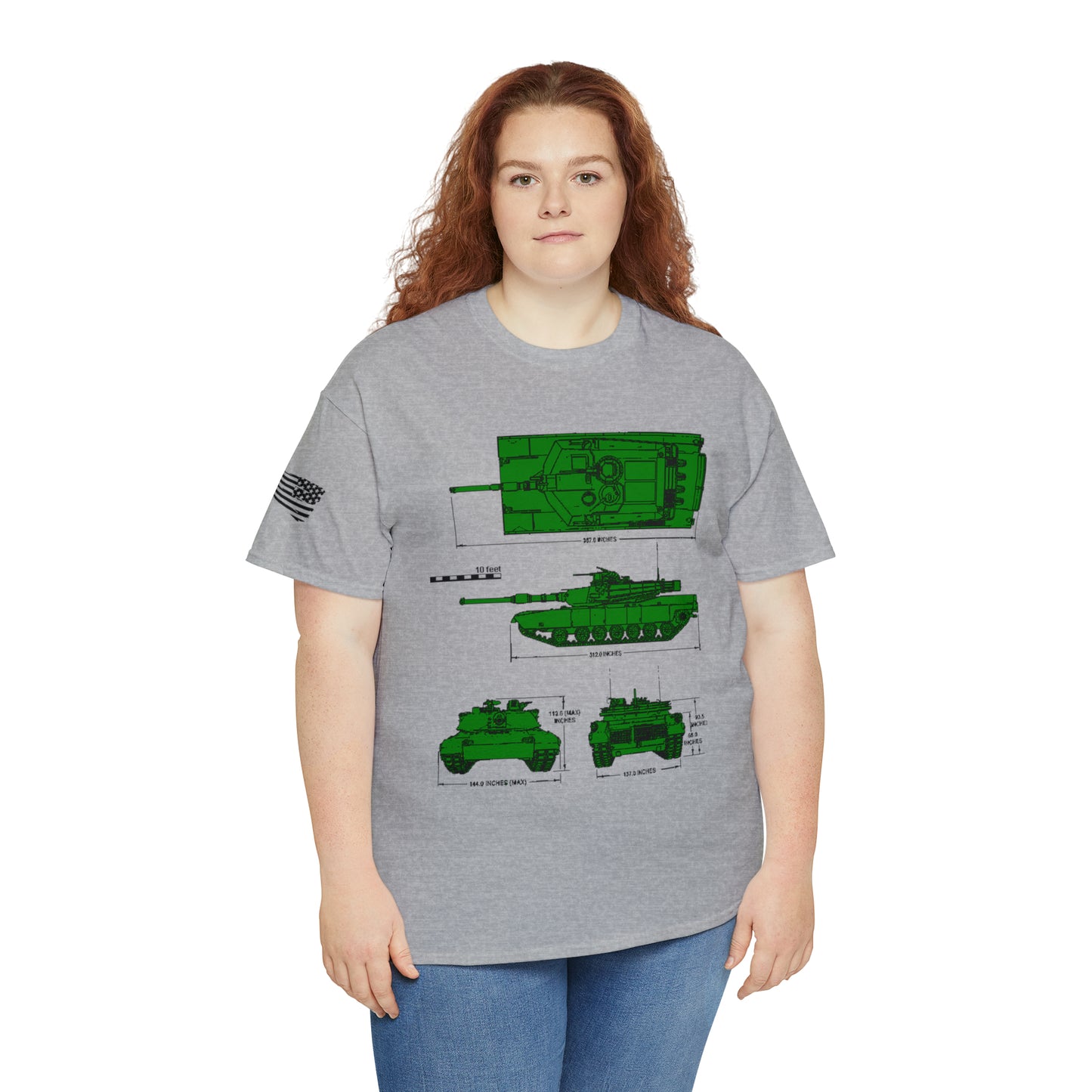 Armor Unyielding: M1A1 Abrams Legacy Tee