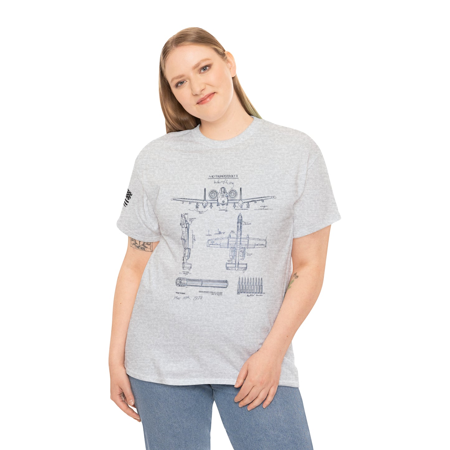 Flying Fortress: A-10 Warthog Heritage Tee