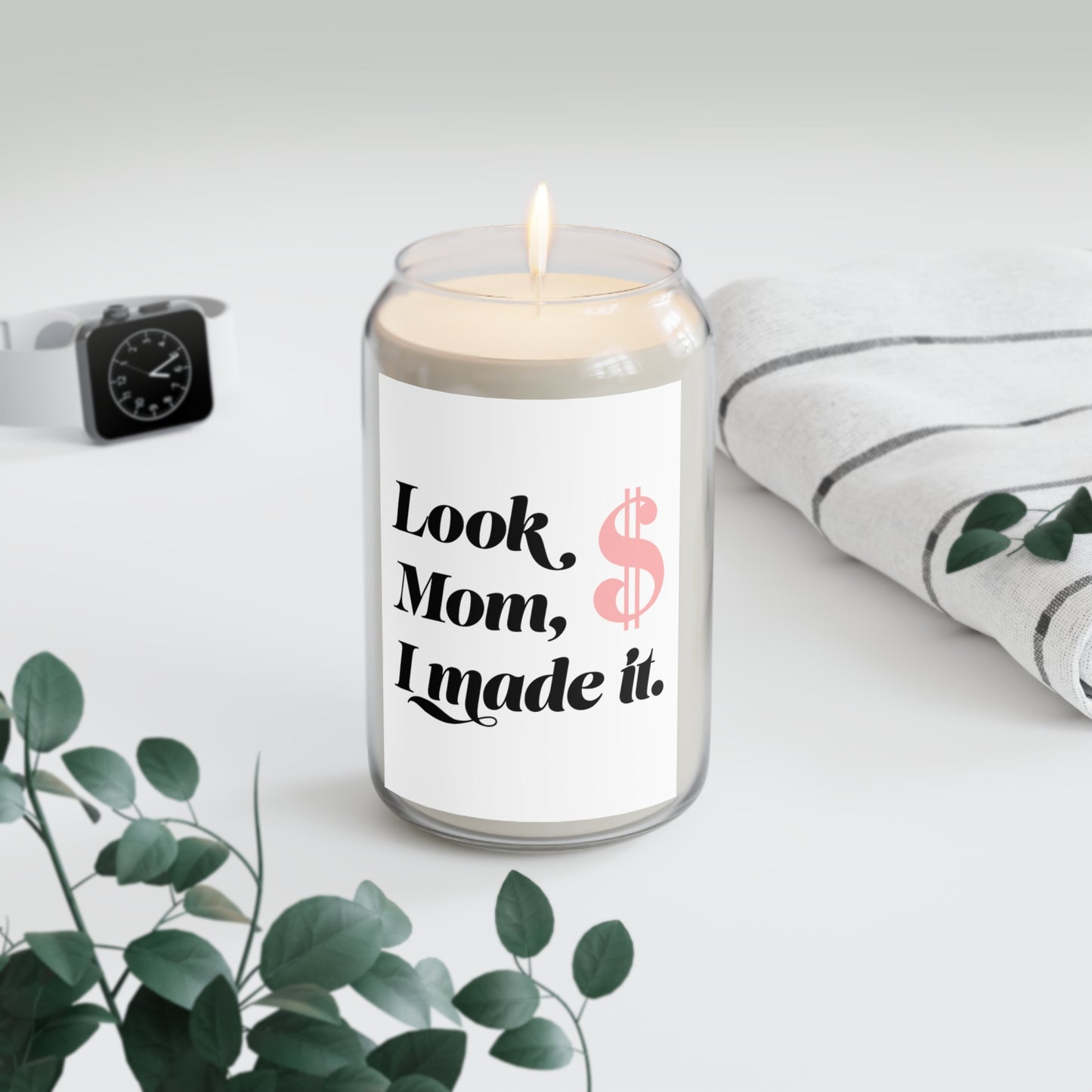 Look Mom $ i made it Scented Candle, 13.75oz