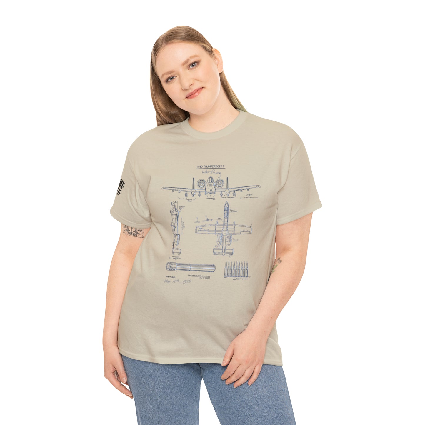 Flying Fortress: A-10 Warthog Heritage Tee