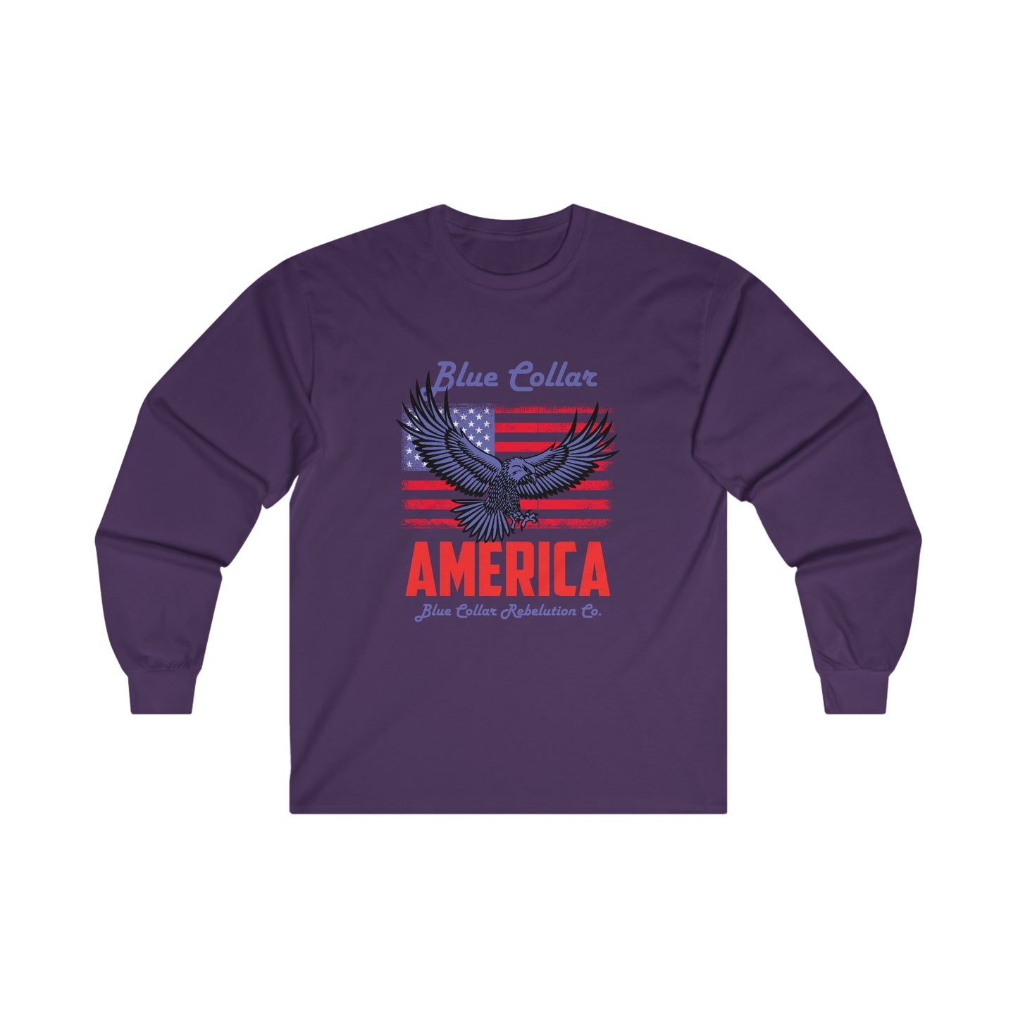 Blue Collar American Rebellion Co Long sleeve