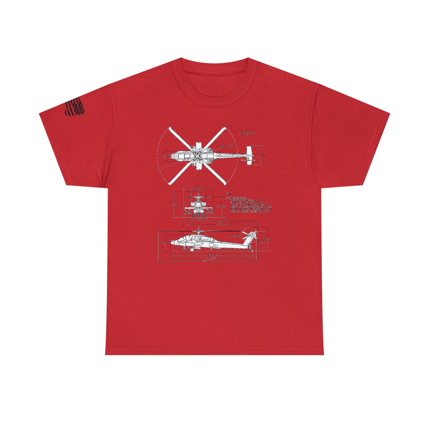 Sky Warrior: AH-64 Apache Tribute Tee