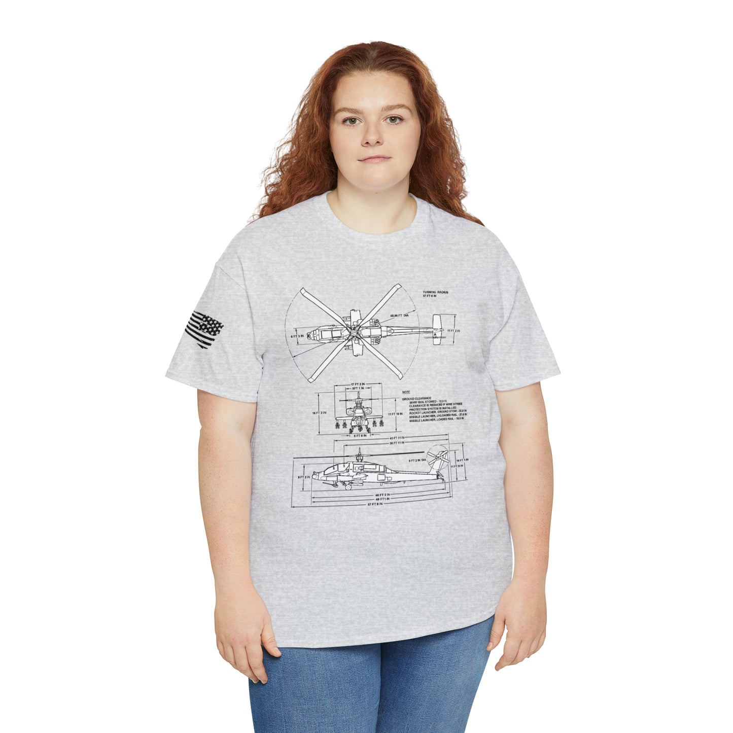 Sky Warrior: AH-64 Apache Tribute Tee