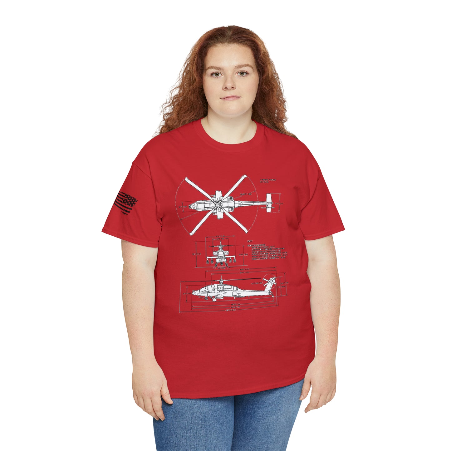 Sky Warrior: AH-64 Apache Tribute Tee