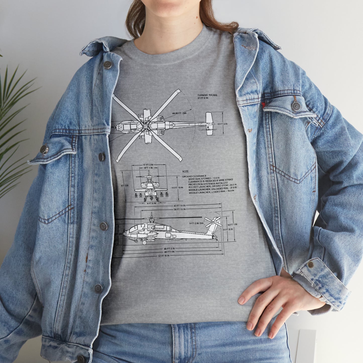 Sky Warrior: AH-64 Apache Tribute Tee