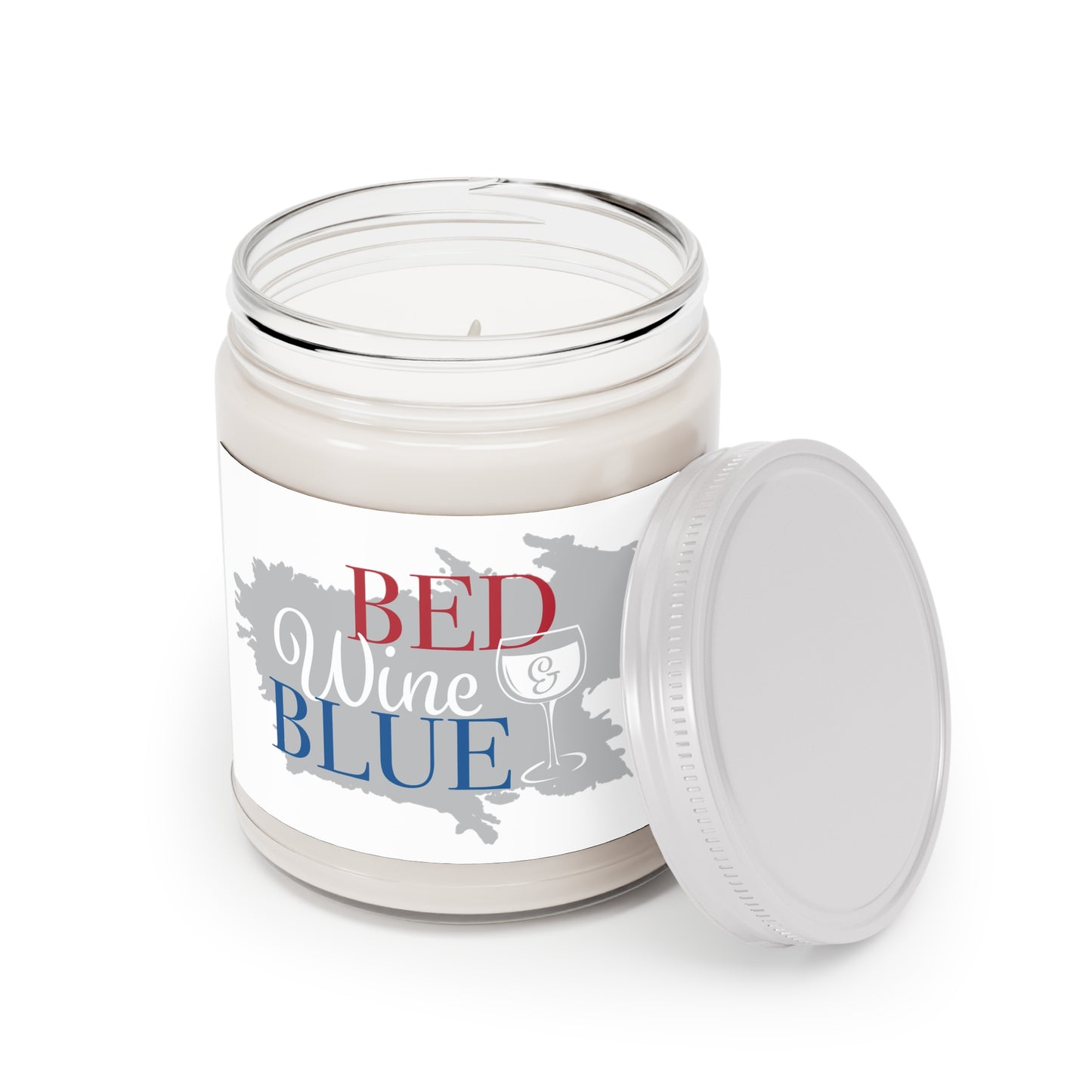 Red Wine and Blue Scented Candles, 9oz