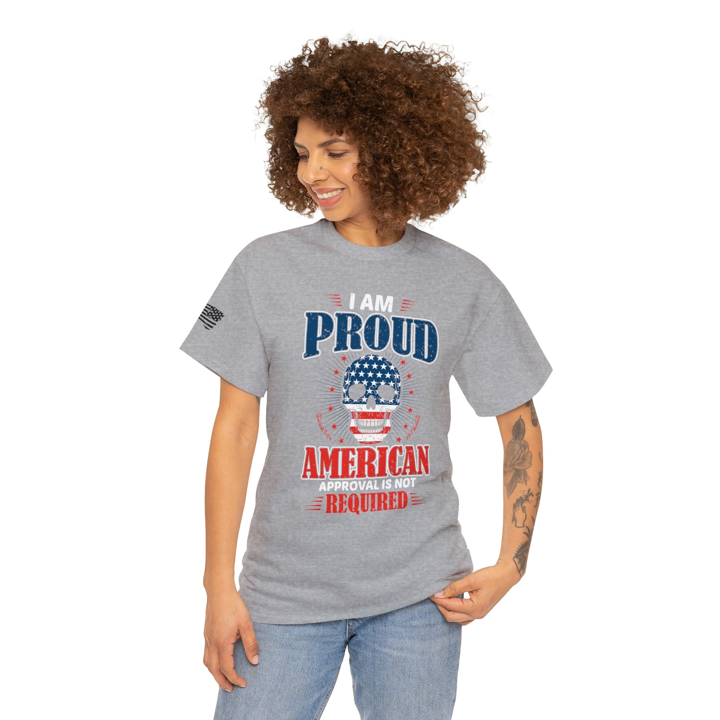 I am Proud American, approval not required