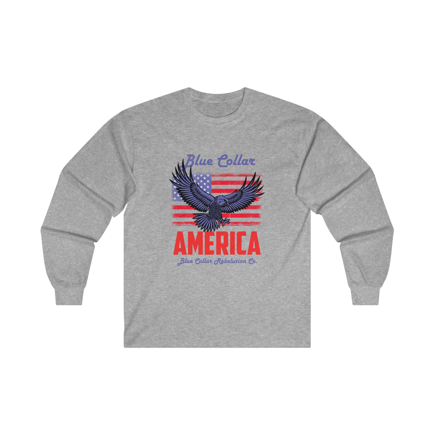 Blue Collar American Rebellion Co Long sleeve