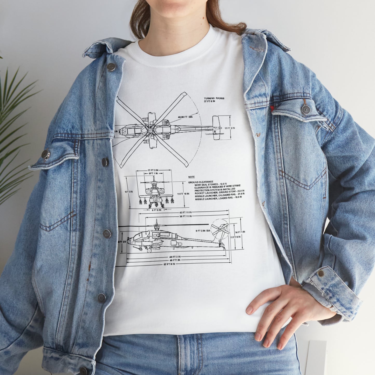 Sky Warrior: AH-64 Apache Tribute Tee