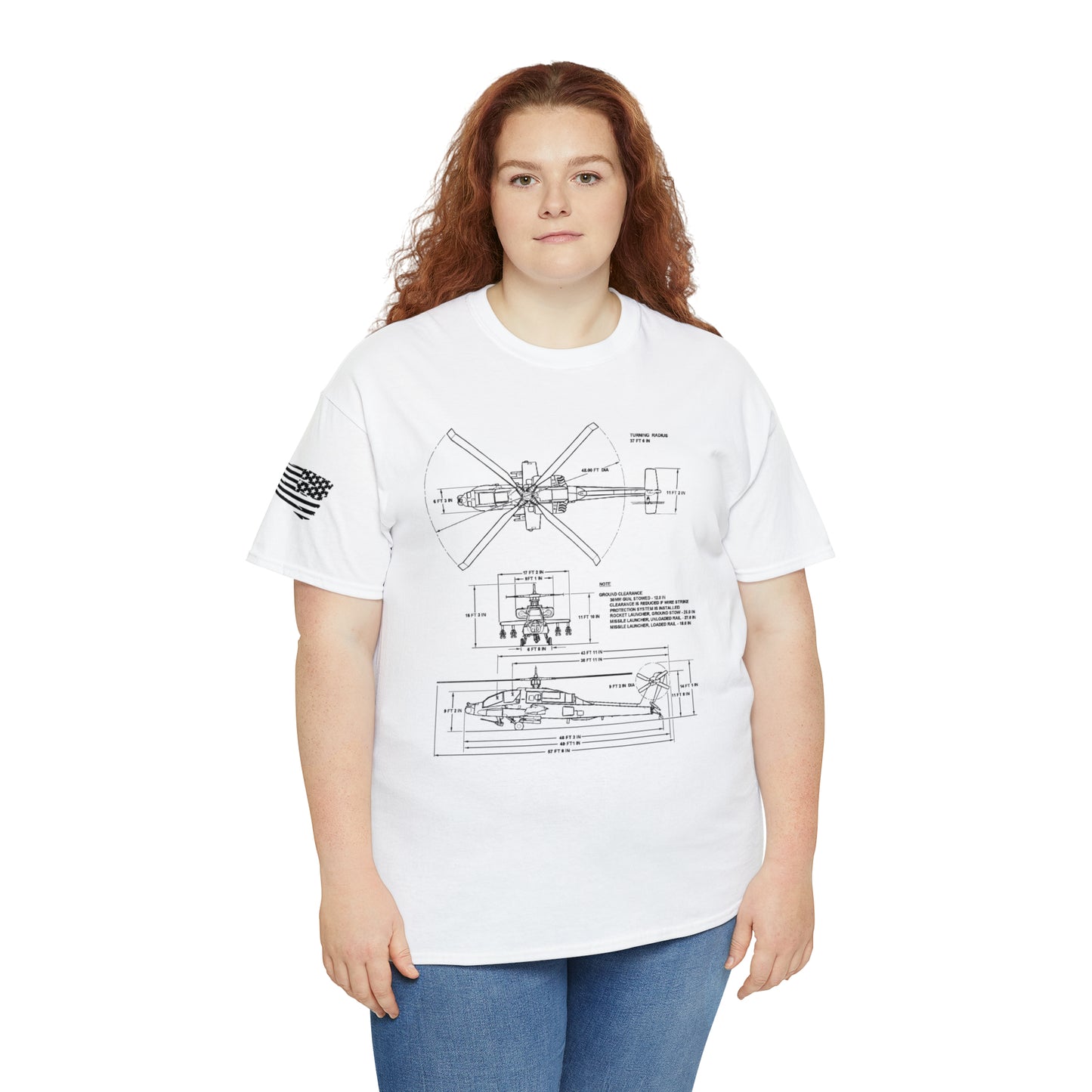 Sky Warrior: AH-64 Apache Tribute Tee