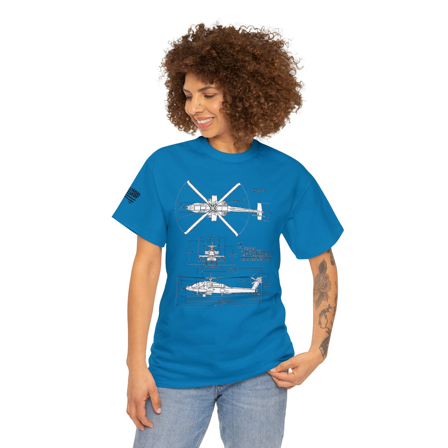 Sky Warrior: AH-64 Apache Tribute Tee