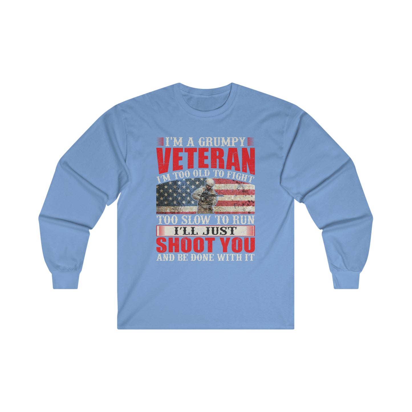 Grumpy Veteran Long sleeve