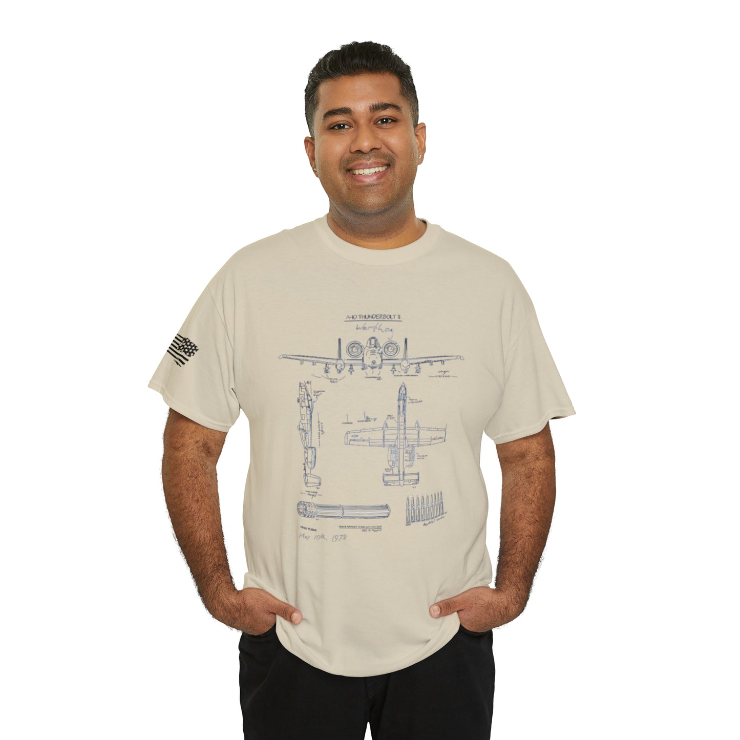 Flying Fortress: A-10 Warthog Heritage Tee