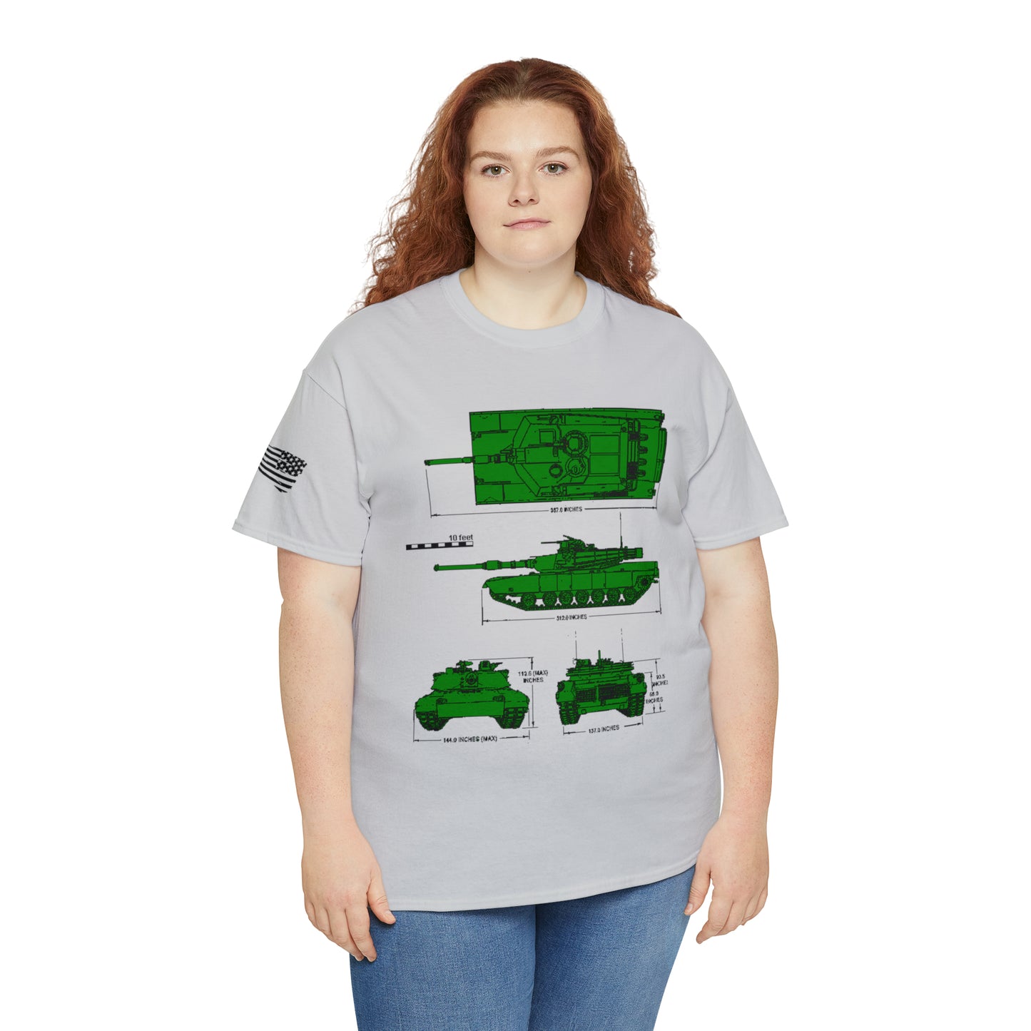 Armor Unyielding: M1A1 Abrams Legacy Tee