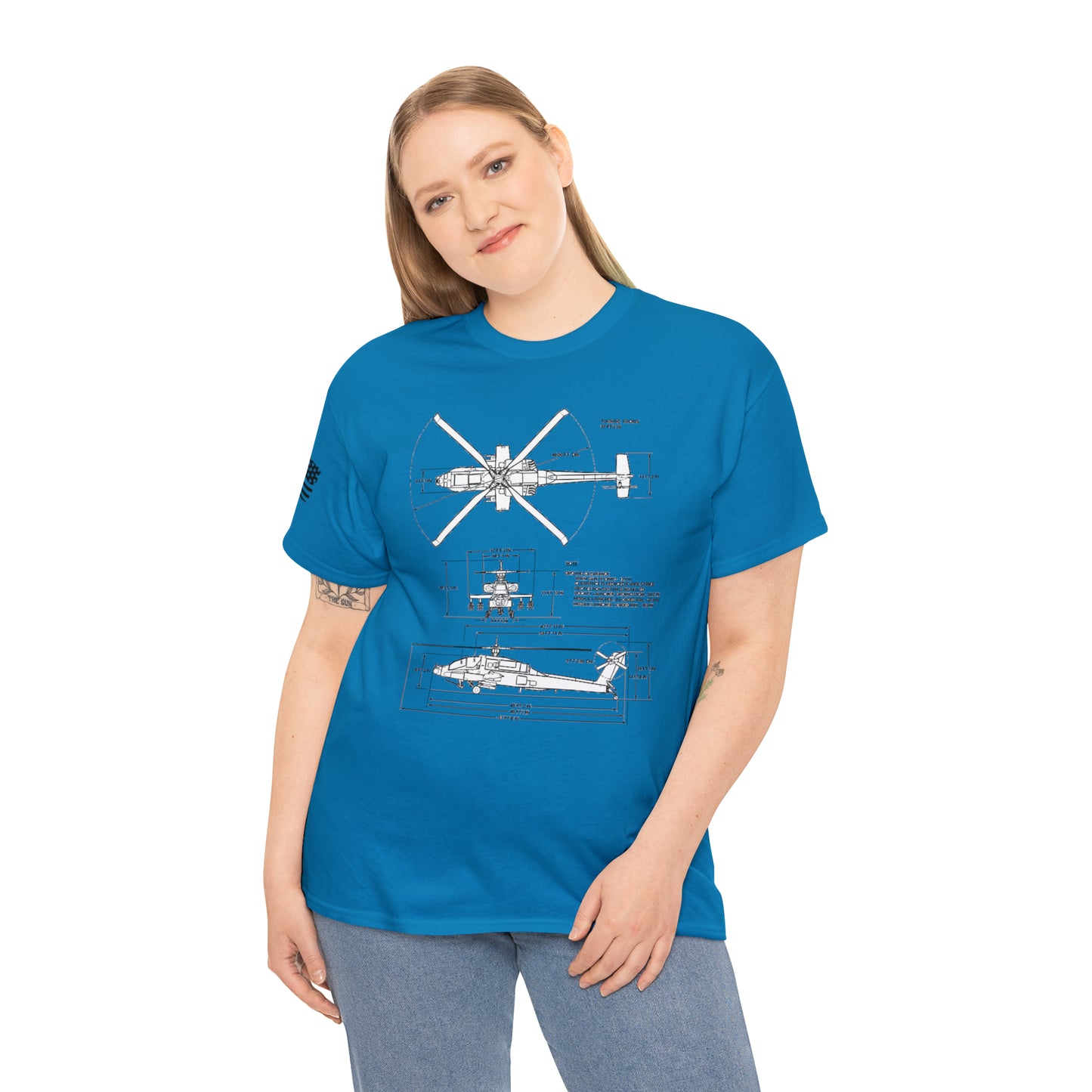 Sky Warrior: AH-64 Apache Tribute Tee