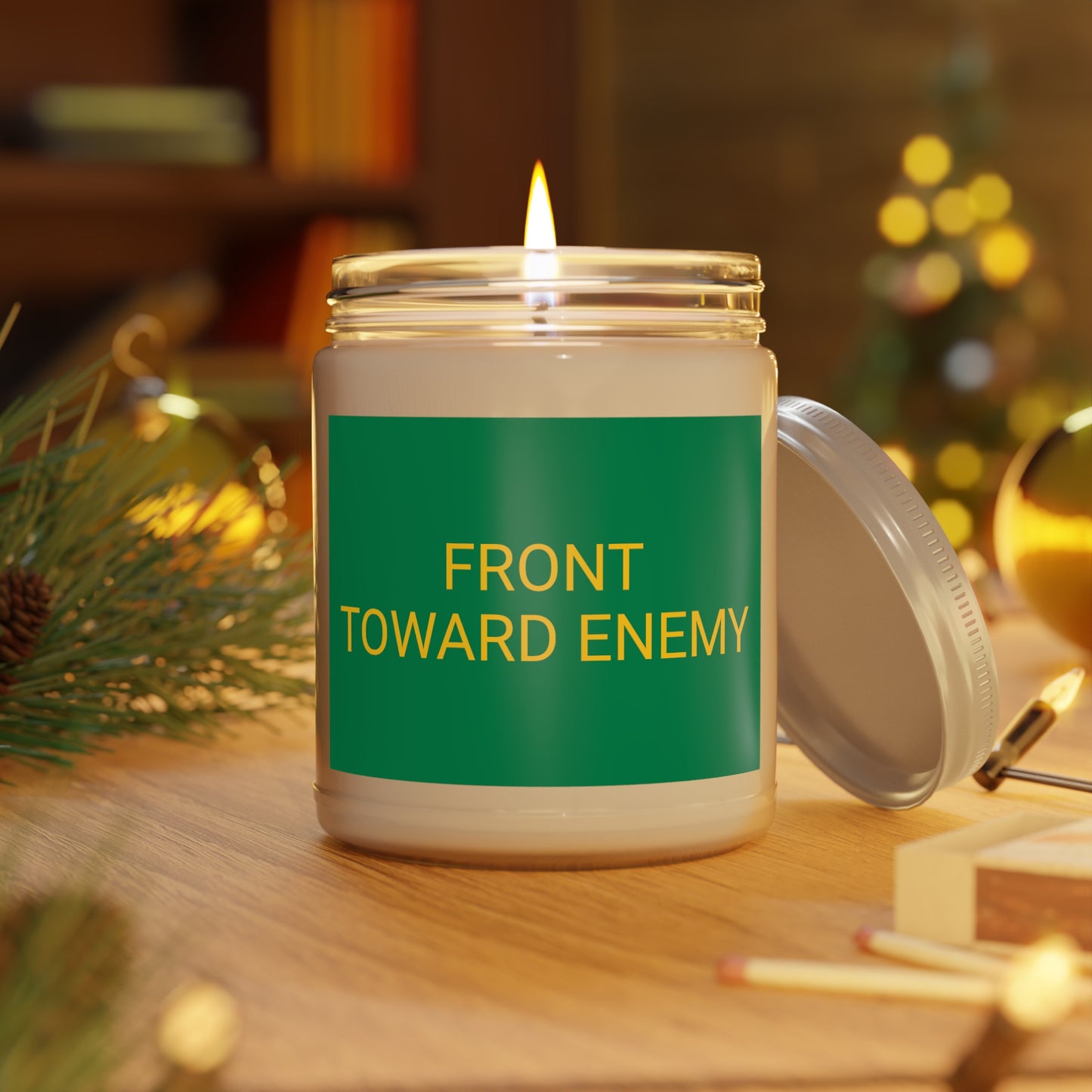 Front toward enemy Scented Candles, 9oz