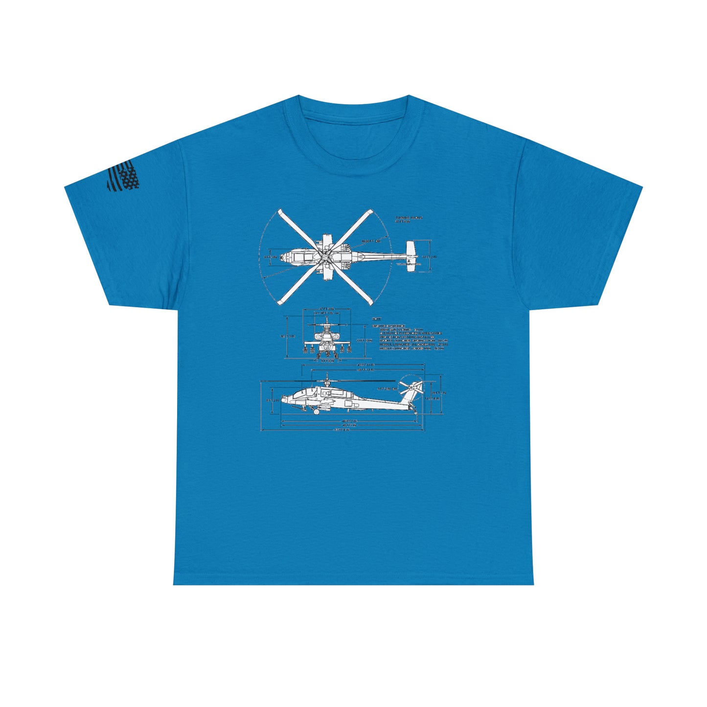 Sky Warrior: AH-64 Apache Tribute Tee