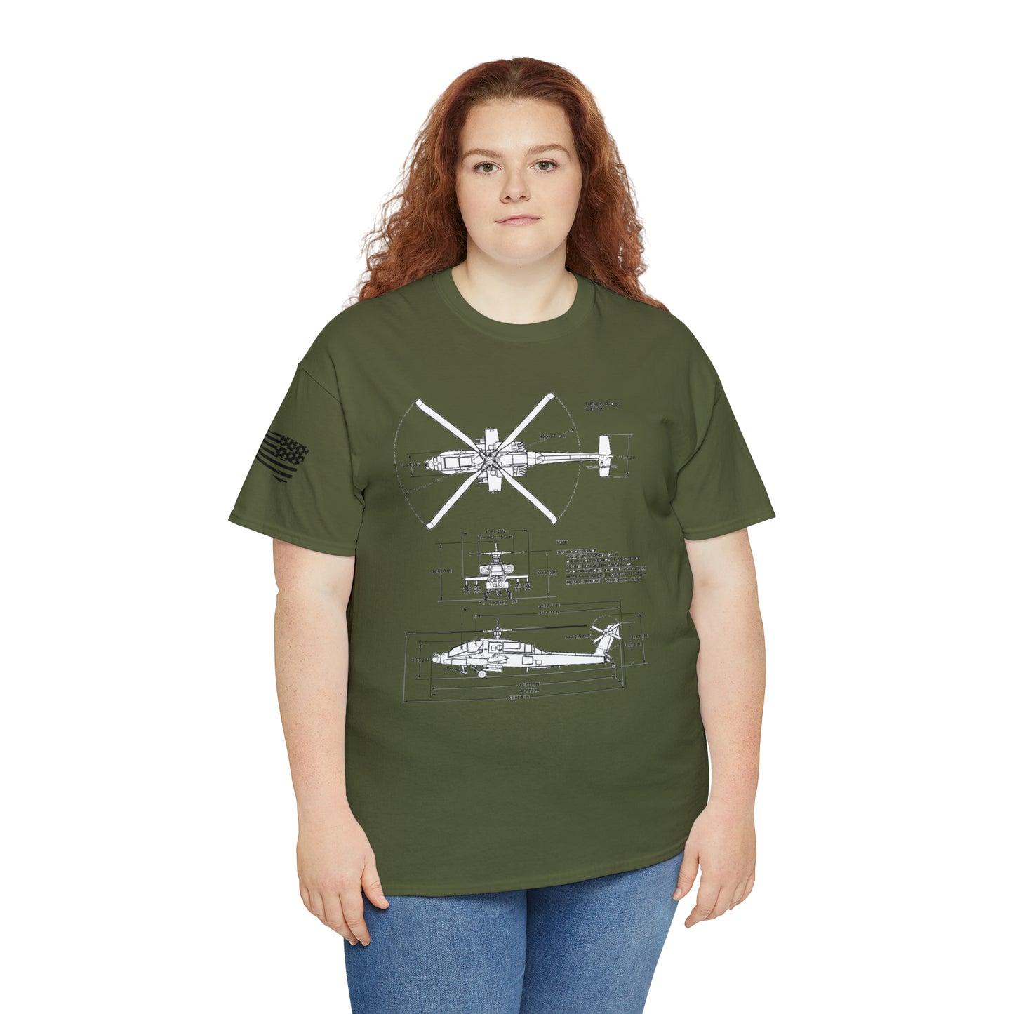 Sky Warrior: AH-64 Apache Tribute Tee