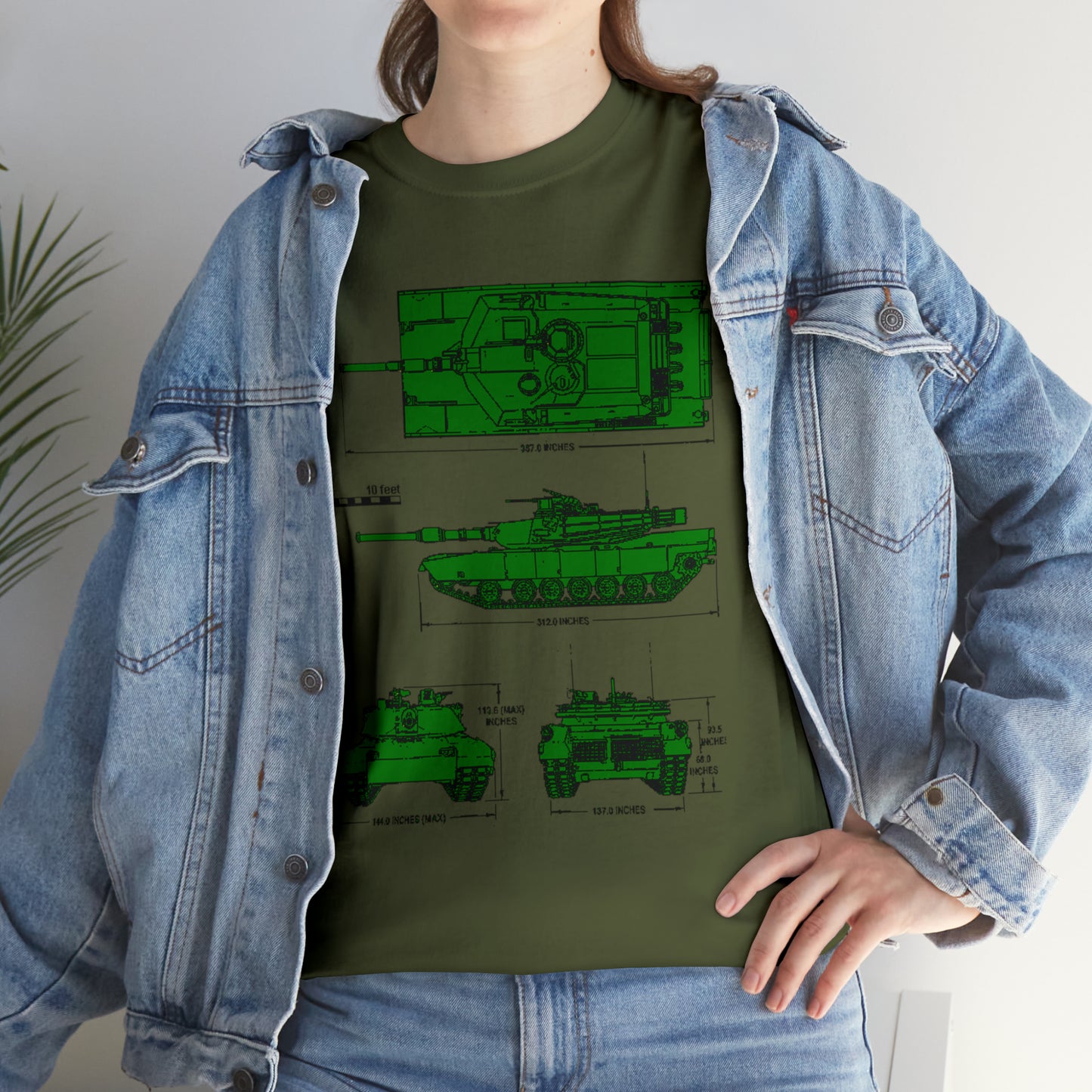 Armor Unyielding: M1A1 Abrams Legacy Tee