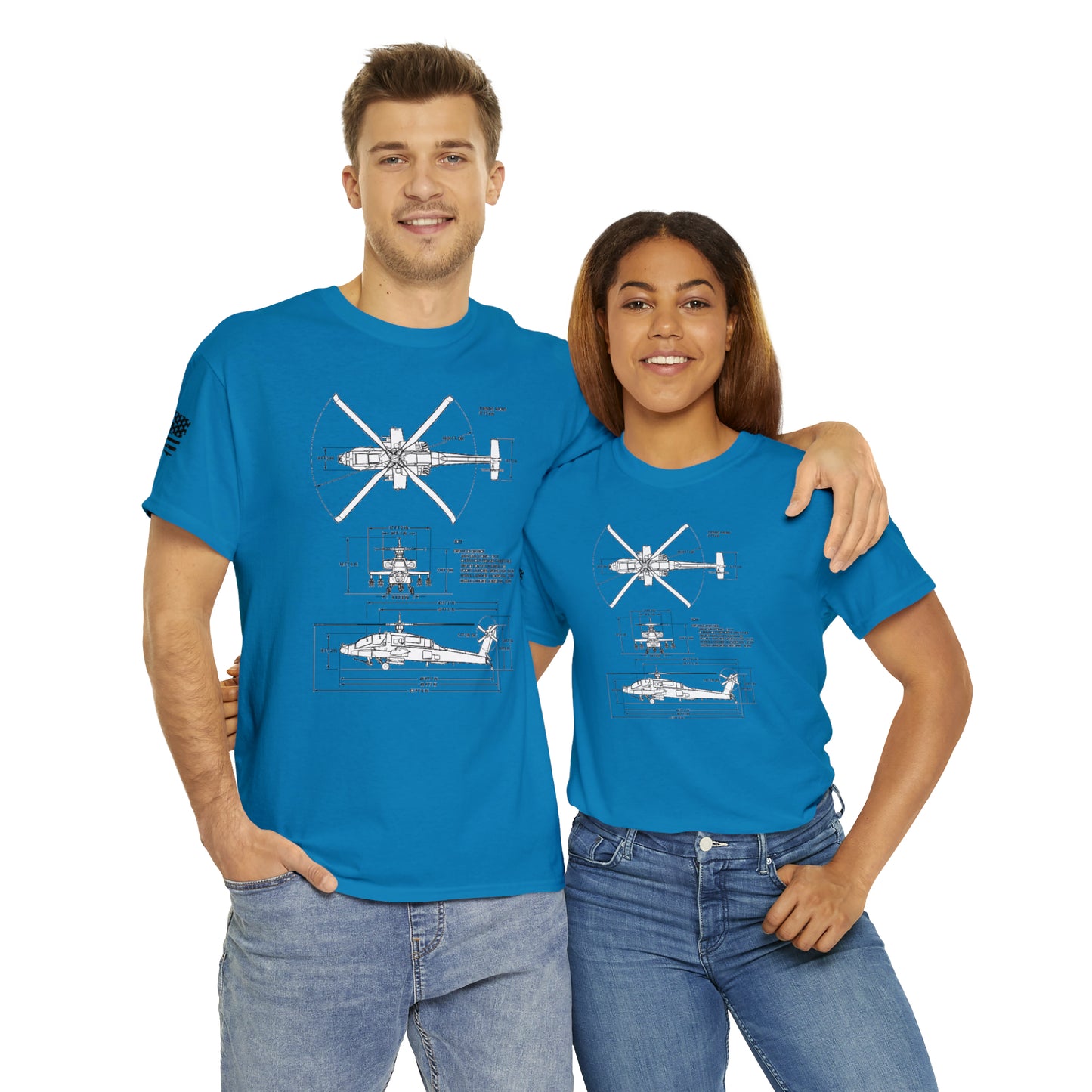 Sky Warrior: AH-64 Apache Tribute Tee