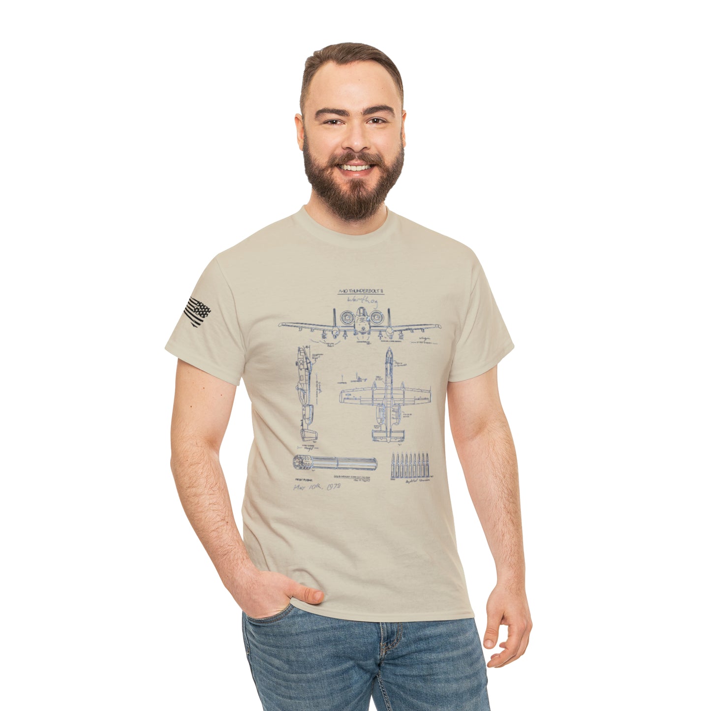 Flying Fortress: A-10 Warthog Heritage Tee